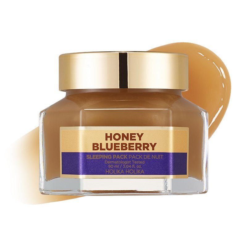 Holika Holika Honey Sleeping Pack (Blueberry) - naktinė kauk